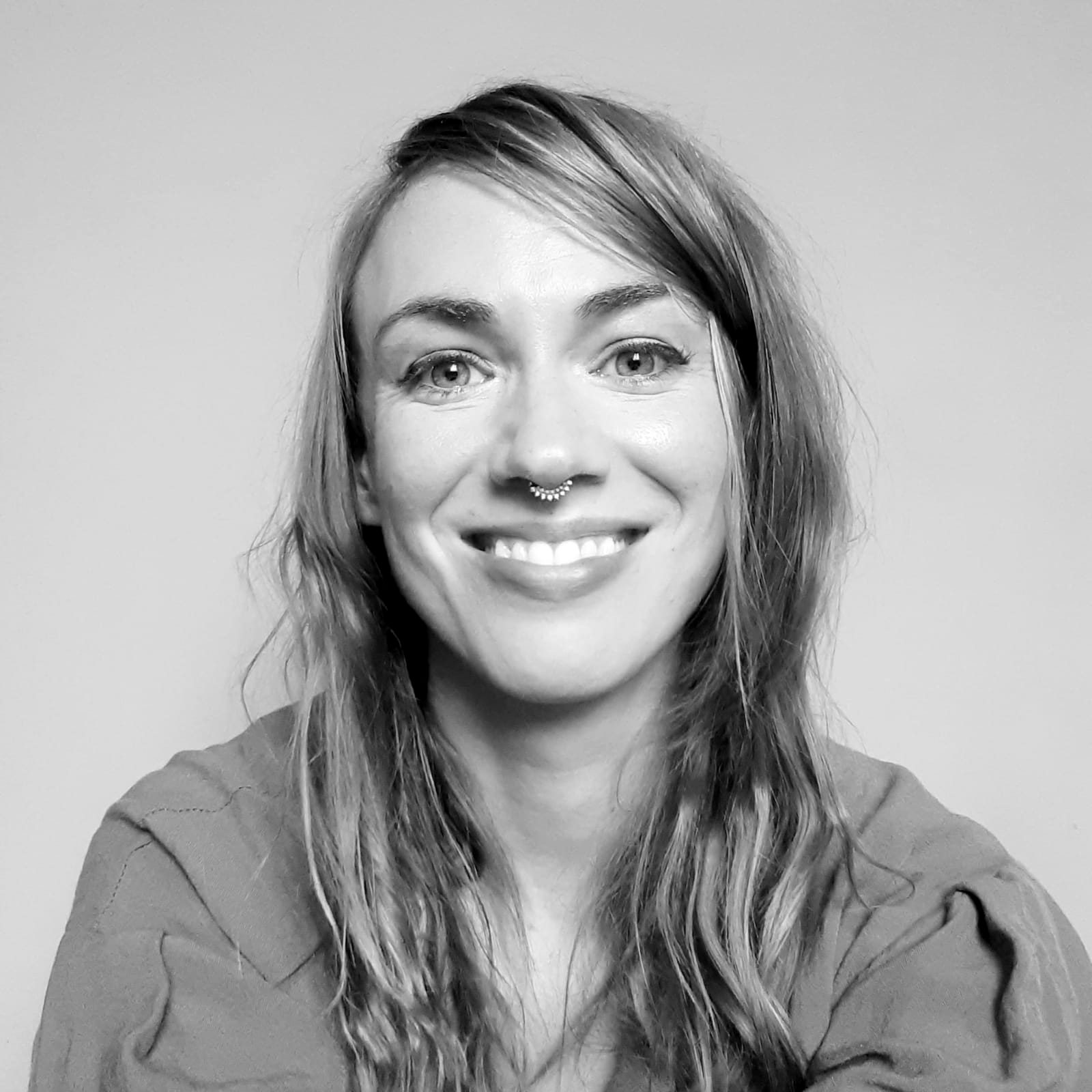 Dominique, psychosexual and relationship therapist in Bristol, smiling